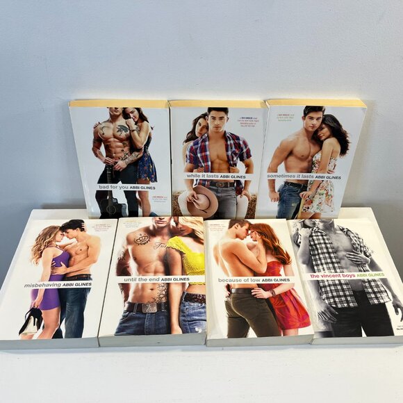 Set of 7 Abbi Glines Sea Breeze Romantic Novels - Great condition! - Picture 2 of 10